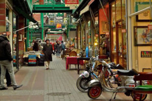 Saint Ouen flea market in Paris