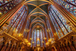 The Sainte-Chapelle in Paris