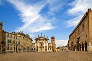 Piazza Sordello, and Mantua Cathedral