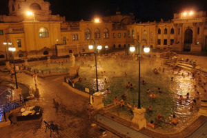 The thermal baths of Budapest